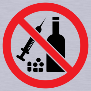 P908 Prohibition: No alcohol or drugs